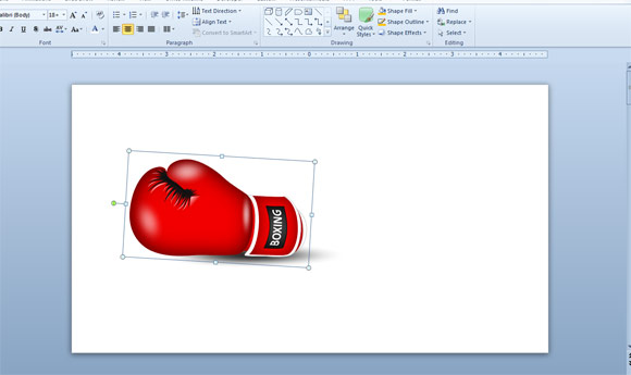 Как перевернуть картинку в powerpoint