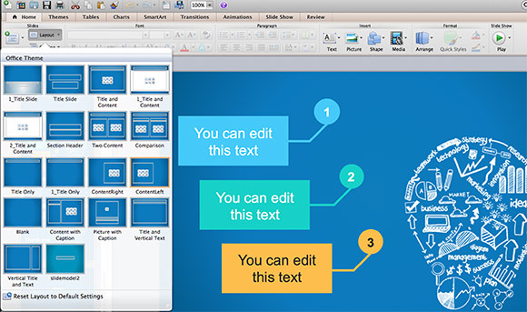 Wie Andern Von Folienlayout In Powerpoint Fur Mac