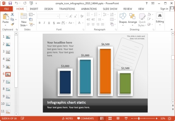 Как анимировать диаграмму в powerpoint