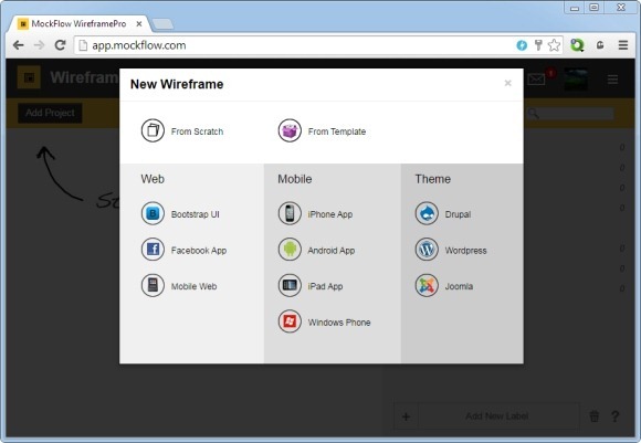 mockflow premade wireframes mockflow premade wireframes