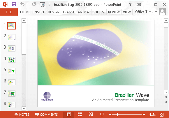 brazil-ppt-free-download-design
