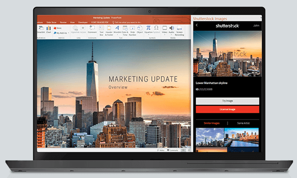 Shutterstock Eklentisi PowerPoint Sunumlar için