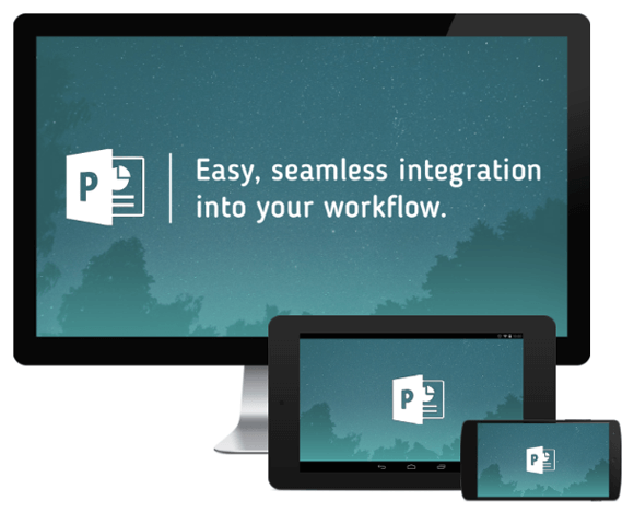 SlideFlight Add-in für digitale Handreichungen Powerpoint-Sharing