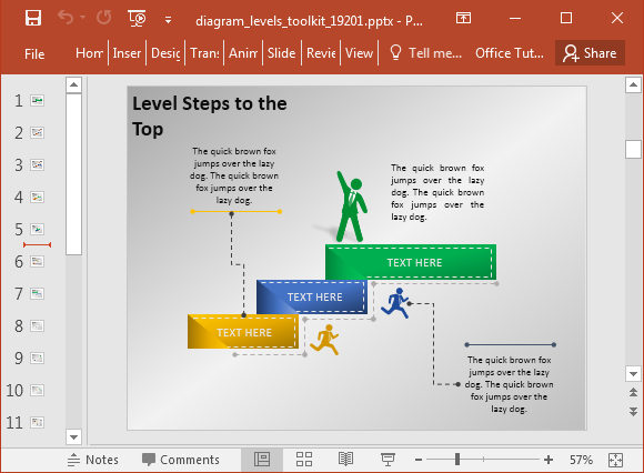 Как анимировать диаграмму в powerpoint