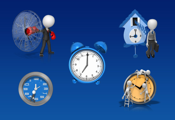 Clock Clipart & Animations For PowerPoint