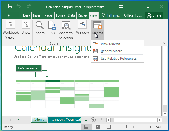 recorde-macro-in-excel-2016