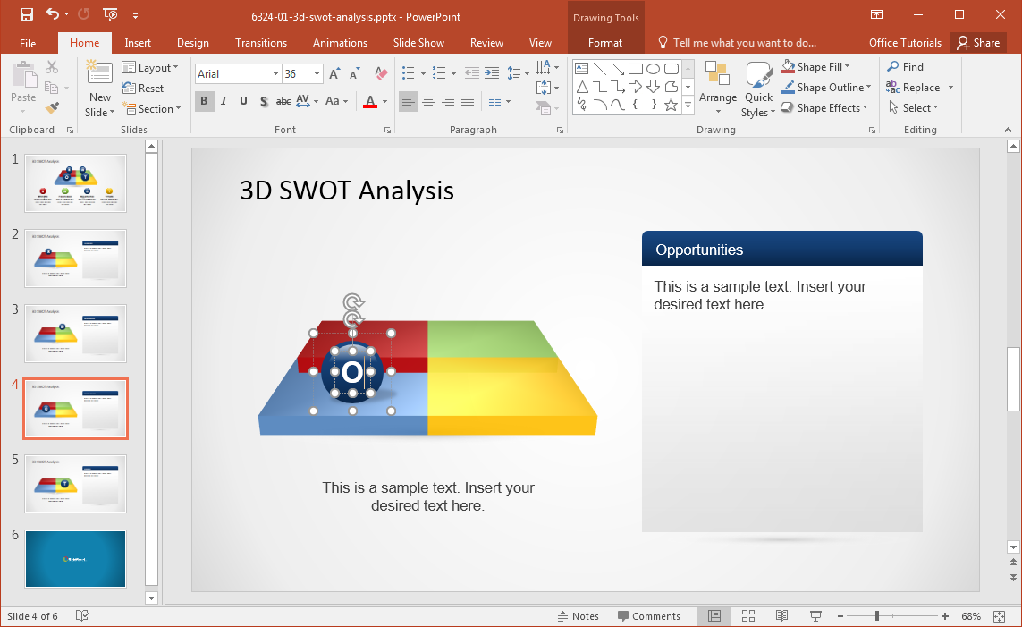 3d-swot-powerpoint