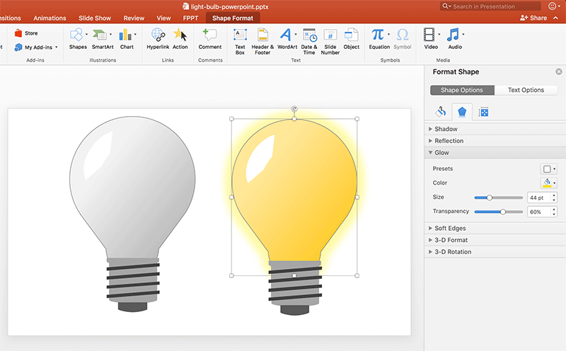 on-off-bola lampu-vektor-powerpoint