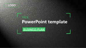 商业项目计划的PowerPoint模板