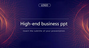 Modelos de PowerPoint de plano de negócios de alta qualidade