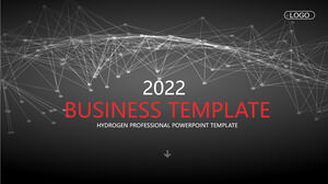 Black Red Business PowerPoint Templates