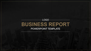 Cool Black Business PowerPoint Templates