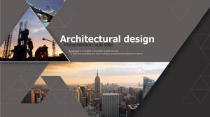 Template PowerPoint desain arsitektur