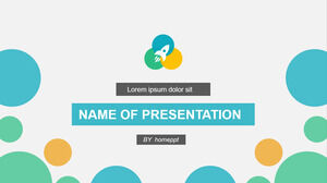 Șabloane powerpoint pentru tema de prezentare a echipei