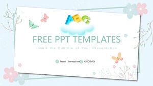 Elegant and Fresh Style PowerPoint Templates