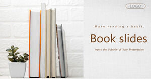 Libri in background Modelli di PowerPoint