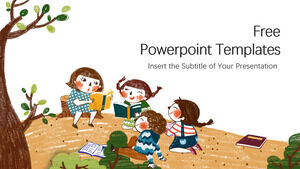 Reading theme PowerPoint templates