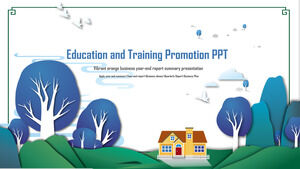 Template PowerPoint pelatihan pendidikan