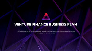 Venture Finance Business Plan PowerPoint Templates