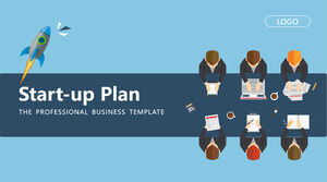 Modelos de PowerPoint Plano de Negócios Plano