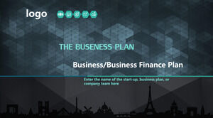 Biznes Plan finansowy Szablony PowerPoint