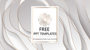 High-end Elegant Business PowerPoint Templates
