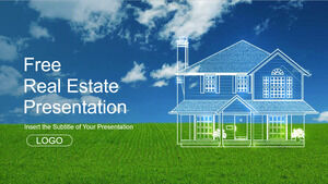 Șabloane PowerPoint pentru vânzări imobiliare online