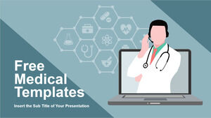 Template PowerPoint untuk industri medis
