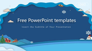 圣诞快乐PowerPoint模板