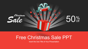 Free Christmas Sale PowerPoint templates