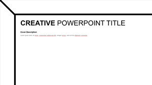 Modelli PowerPoint per la linea interna minima