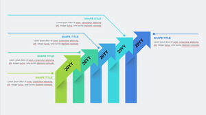 Aumenta-Freccia-Modelli PowerPoint