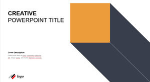 Minimal-Square-Impact-PowerPoint-Vorlagen