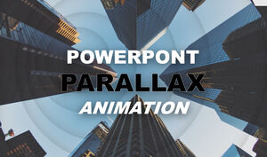 Circle-Parallax-Animation-PowerPoint-テンプレート