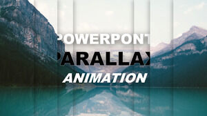 Vertical-Parallax-Animation-PowerPoint-テンプレート