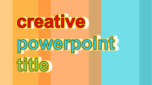 paski-kolor-tytuł-szablony-Powerpoint