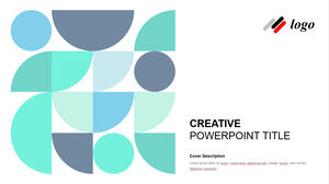 抽象图案-PowerPoint-模板