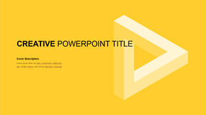 无限形状的PowerPoint模板