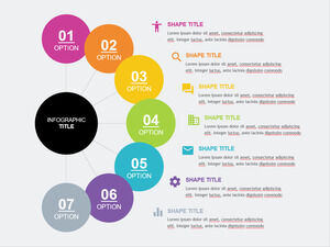 Tujuh-Lingkaran-Semicircle-Arrange-PowerPoint-Templates