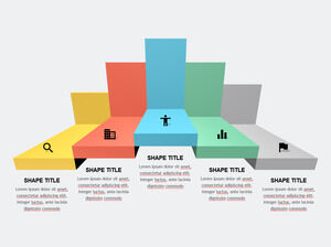 3D-Perspektive-Grafik-Inhalte-PowerPoint-Vorlagen