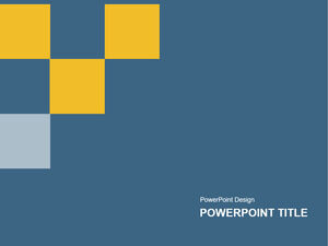 Modelos de PowerPoint-Quadrado Básico