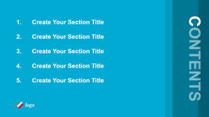 Right-Bar-Numbering-PowerPoint-Templates