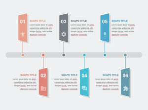 Timeline-Sign-Tag-PowerPoint-Modèles