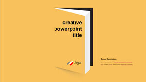 Exposed-Book-Cover-PowerPoint-テンプレート