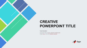 Tiles-Array-PowerPoint-テンプレート