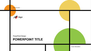 Grid-Tiles-Proporção-PowerPoint-Modelos