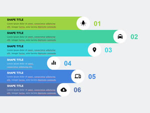 Balkendiagramm-Listen-PowerPoint-Vorlagen