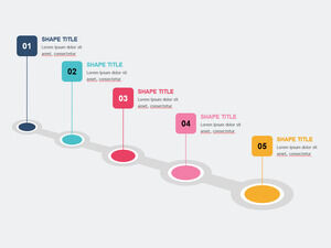 Timeline-3D-Process-PowerPoint-模板