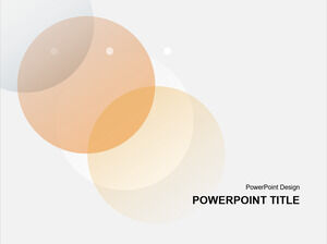 グラデーション-円-配列-PowerPoint-テンプレート