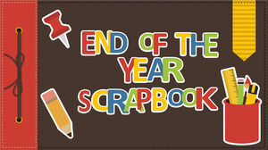 End of the year scrapbook